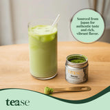 Tease Tea Matcha Tea Powder - Japanese Ceremonial Grade Matcha Powder, Sustainably Grown in Kyoto, Perfect for Matcha Tea, Matcha Lattes, and Matcha