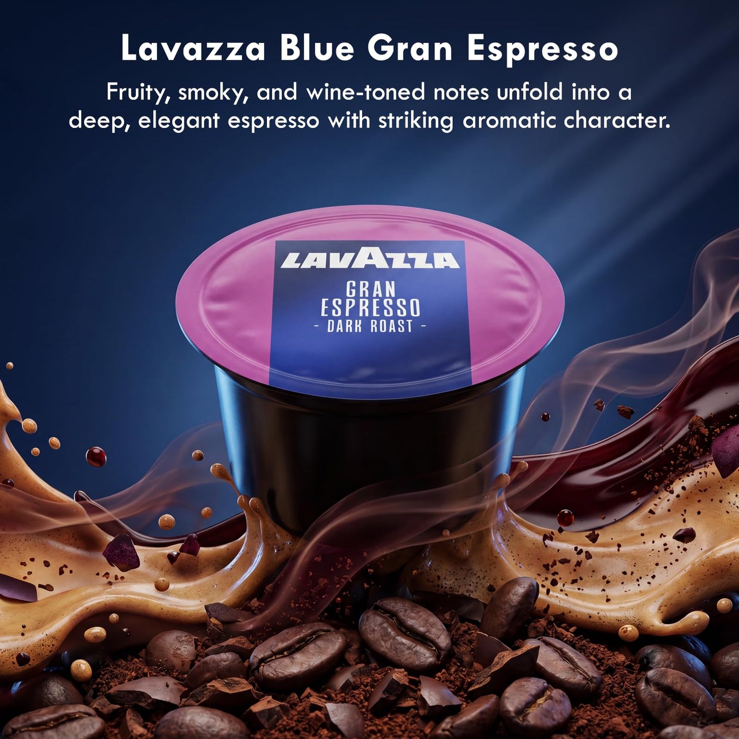 Lavazza Blue Coffee Capsules Variety Pack - 100 Count (20 Pods Each) - Includes Top Class, Caffè Crema, Decaf Dek, Gran Espresso & Gold Selection