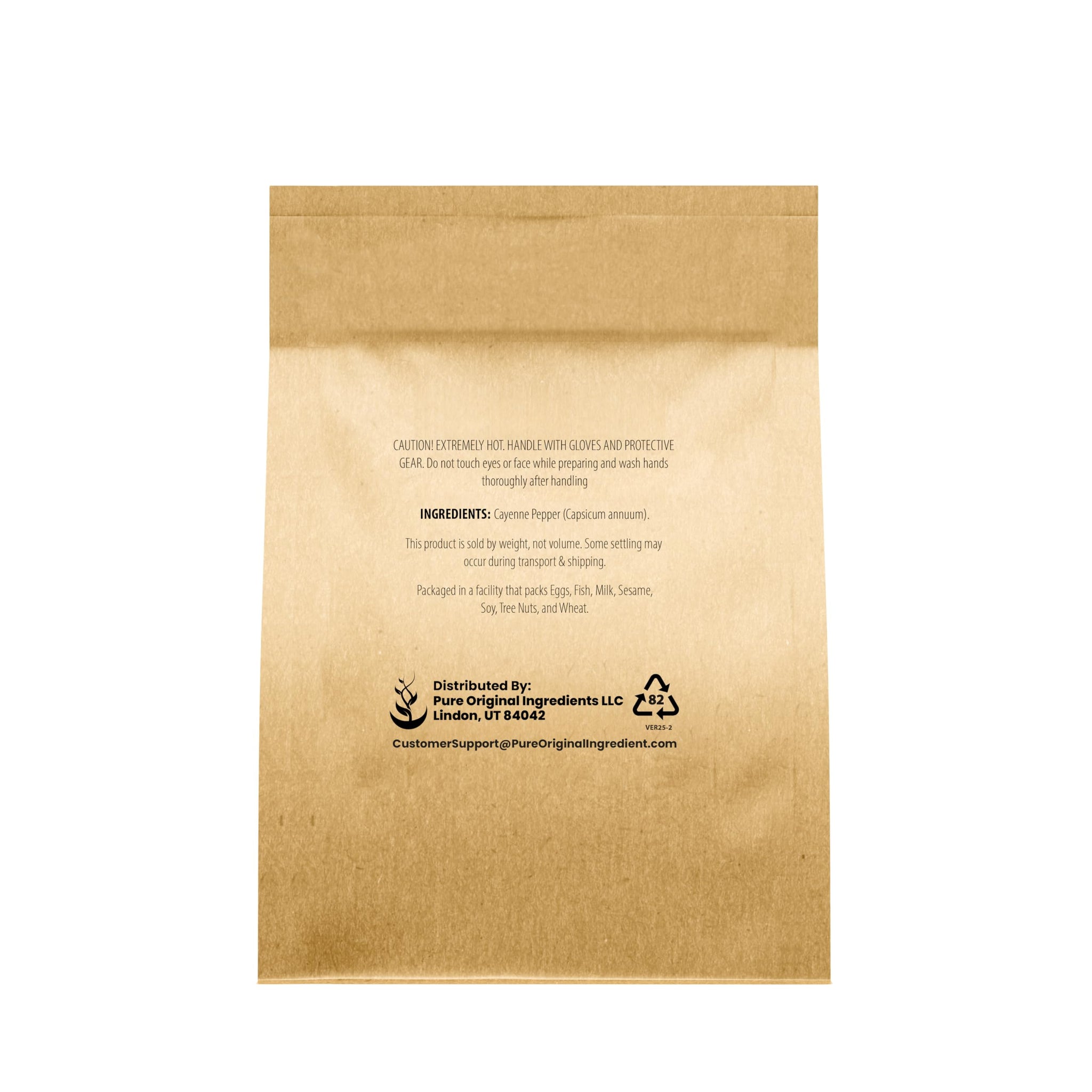 Pure Original Ingredients Ground Cayenne Pepper (1 lb), Spicy Flavor, Sauces, Dry Rubs, Used in Hot Sauces