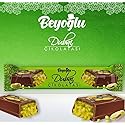 Beyoglu Dubai Chocolate 12-Pack - Milk Chocolate with Kadayif & Pistachio Cream (12 x 35g) - Ships Cold with My Gourmet Foods Thermal Bubble Mailer