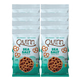 Quinn Whole Grain Sea Salt Pretzel Twists - Made with Real Ingredients, Whole Grain Sorghum, Sea Salt, Vegan, Gluten Free, Dairy Free, Non-GMO - 5.6