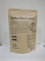 100 Turkey Berry Leaves Dried Healthy Well Cleaned Leaves - Pure & turkey Berry, Cultivated From Sri Lanka And Gluten Free
