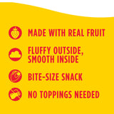 Eggo Stuffed Pancake Bites, Frozen Breakfast, All Day Kids Snacks, Strawberry, 10.15oz Box (18 Pancake Bites)