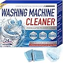 Biaccrss Washing Machine Cleaner Tablets, 24 Pack, 12 Month Supply, Pet-Safe Formula, HE Compatible for Top & Front Load Washers, Septic Safe