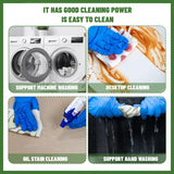 WeaChallengers Kitchen Towels Swedish Dishcloths - 6 Count Reusable Paper Towels, Ultra Absorbent Odor Free Eco Friendly Biodegradable Cleaning Rags
