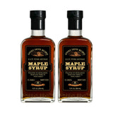 Lincoln County Reserve 100% Pure Maple Syrup with Robust Taste, 100% Pure Artisan Maple Syrup, Made in the USA,12 oz Glass Bottle 2 Pack