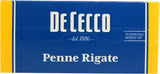 De Cecco Pasta Penne Rigate