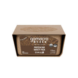 GoMacro MacroBar Organic Vegan Protein Bars - Protein Variety Pack (2.3-2.4 Ounce Bars, 12 Count)