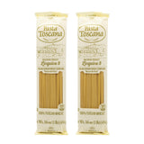 Pasta Toscana | Bronze Die Pasta | Italian Durum Wheat Semolina | Bronze die Pasta, 16 oz (Pack of 2, Linguine)