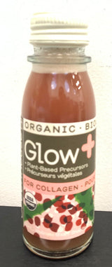 Greenhouse Juice Organic Glow Wellness Shots 12-Count 60ml Glass Bottles, Sweet + Tart Pomegranate + Apple Flavor, Vegan & Gluten-Free