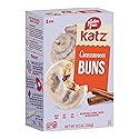 Katz Gluten Free Cinnamon Buns, Real Cinnamon Glaze, Individually Wrapped, Soft & Gooey, Free of Dairy, Nut, Soy, Certified Kosher, 8.5 oz (1pk)