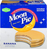 MoonPie Double Decker, Banana, 2.75 oz, 12 Count Pack
