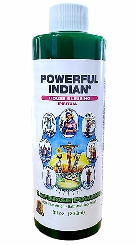 INDIO 7 AFRICAN POWERS- Powerful Indian House Blessing Bath and Floor Wash