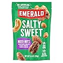 Emerald Nuts Salty Sweet Mixed Nuts (1-Pack), Features Kettle Glazed Peanuts, Almonds, Cashews, Kettle Glazed Walnuts, Kettle Glazed Pecans, 5.5oz