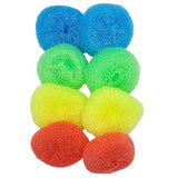 Handy Housewares Durable Non-Scratch Nylon Scouring Pads | Round All-Surface Cleaning Pads | Multi-Use Kitchen Scrubbers | Safe for Non-Stick Cookware