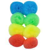 Handy Housewares Durable Non-Scratch Nylon Scouring Pads | Round All-Surface Cleaning Pads | Multi-Use Kitchen Scrubbers | Safe for Non-Stick Cookware