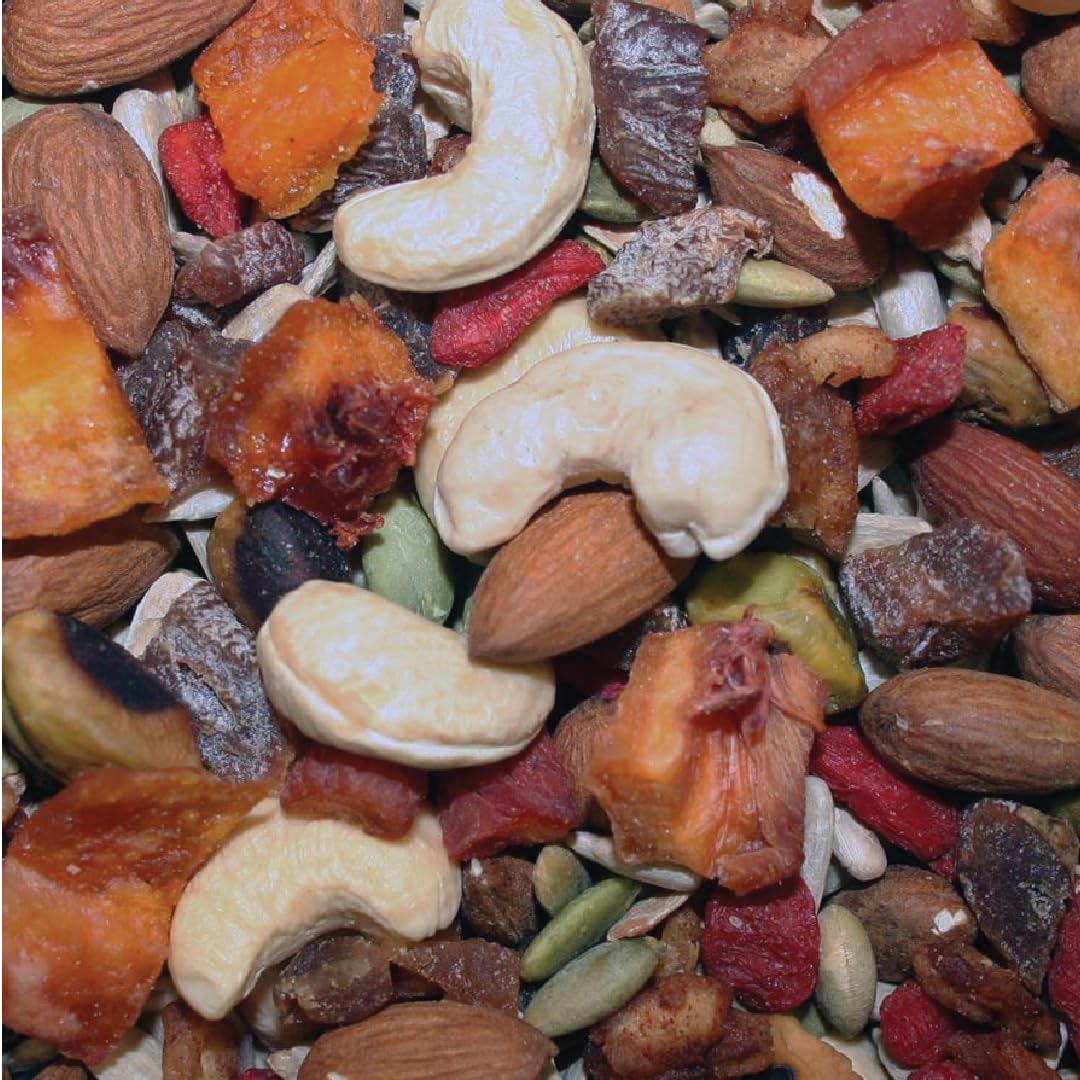 Germack® - Fit Mix - Count - Sunflower Seeds, Pumpkin Seeds, Cashews, Almonds, Pistachios, Peaches, Apricots, Goji Berries, Apples and Cranberries
