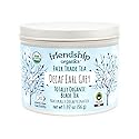 Friendship Organics Decaf Earl Grey Tea Bags, Organic and Fair Trade 20 Count