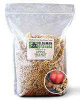 Olde Man Granola Gluten Free Granola - Non-GMO Healthy Granola Cereal - Soft Whole Grain Oats, Butter, Brown Sugar - Handmade in Colorado (Apple