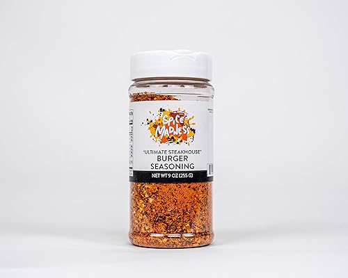 Spice Madness - Ultimate Steakhouse Burger Seasoning - 9 oz