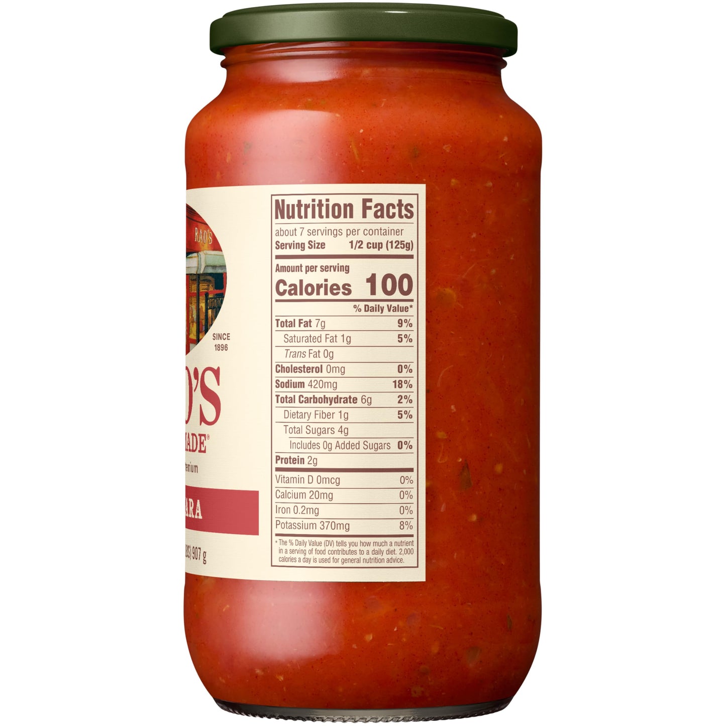 Rao's Homemade Marinara Sauce Made with Italian Tomatoes, 32 oz