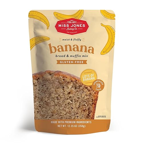 Miss Jones Baking Co Banana Bread & Muffin Mix, 10.57 OZ