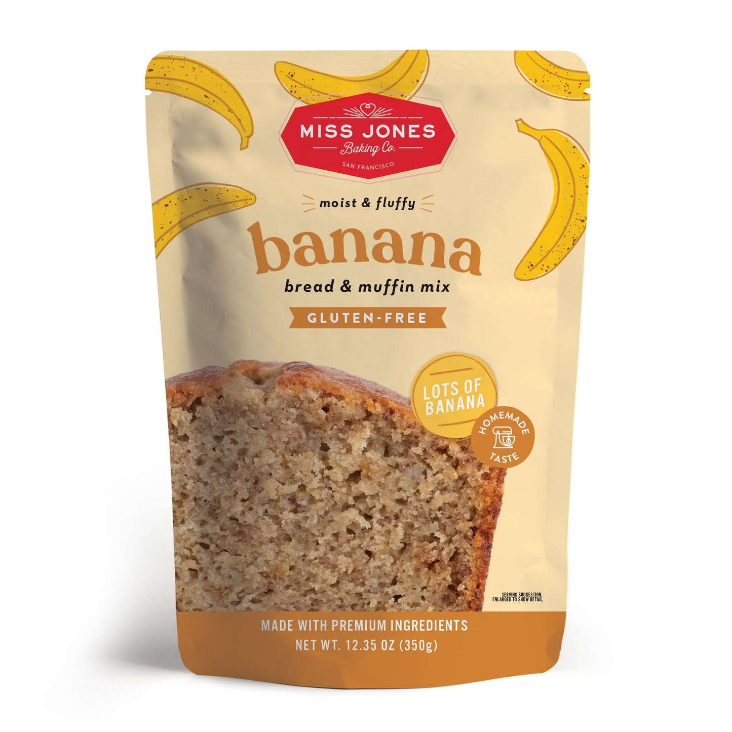 Miss Jones Baking Co Banana Bread & Muffin Mix, 10.57 OZ