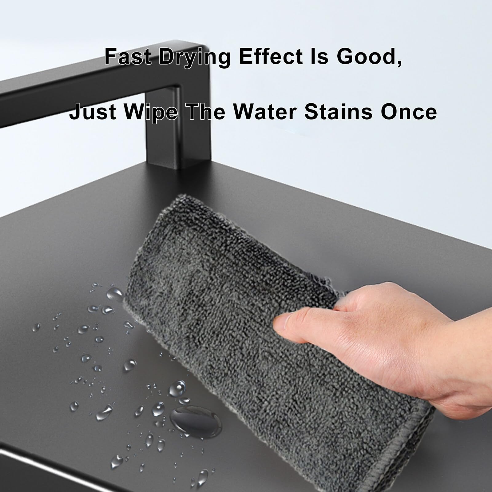 Top-spring Microfiber Cleaning Cloth, 12 "x12 Ultra Absorbent Dish Cloths Dry Dish Rags, Washing Cloths with Scrub Side, Microfiber Towel for Cars