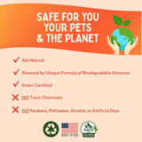 Wee Away X2 Dog Urine Stain & Odor Remover - Double Strength Enzyme Spot Cleaner for Dog Pee, Marking & Odor Removal - Carpet, Furniture & Bedding