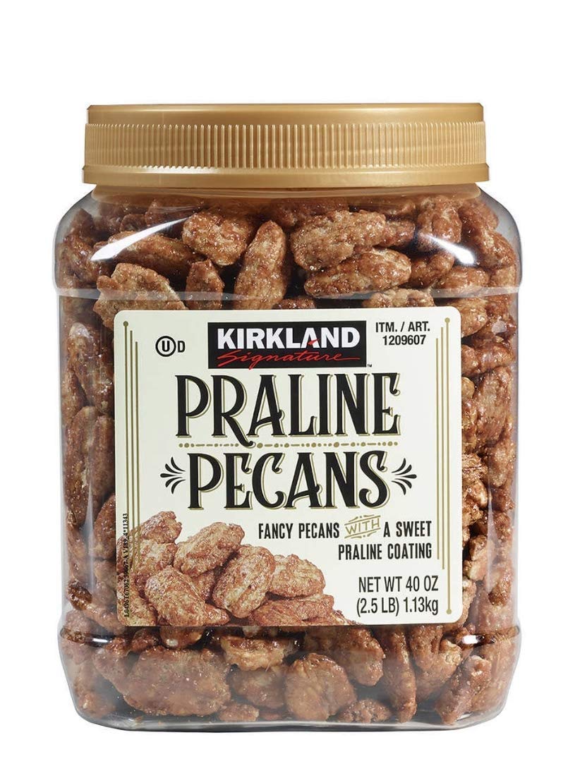 Kirkland Signature Praline Pecans 2.5lb (Family Bundle) - SET OF 3
