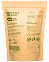 Guava Tea Bags, Dried Tender Leaves Tea, 30 Count, Pleasant Taste, Caffeine Free (Pack of 1)
