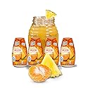 Klass Aguas Frescas | Liquid Water Enhancer | Pineapple Tangerine | Naturally Flavored | Sugar Free | Zero Calories Per Serving | Keto | 4 Bottles