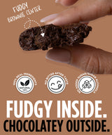 Protein Bar Chocolate Brownie | High Protein High Fiber Keto Snacks for Gut Health, Gluten Free Chocolate with Organic Ingredients for Weight Loss