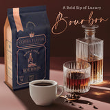 Bourbon Flavored Whole Bean Coffee - Organic Medium Roast 100% Arabica - Single Origin Dominican Coffee with Smooth Bourbon Flavor - Rich Aroma