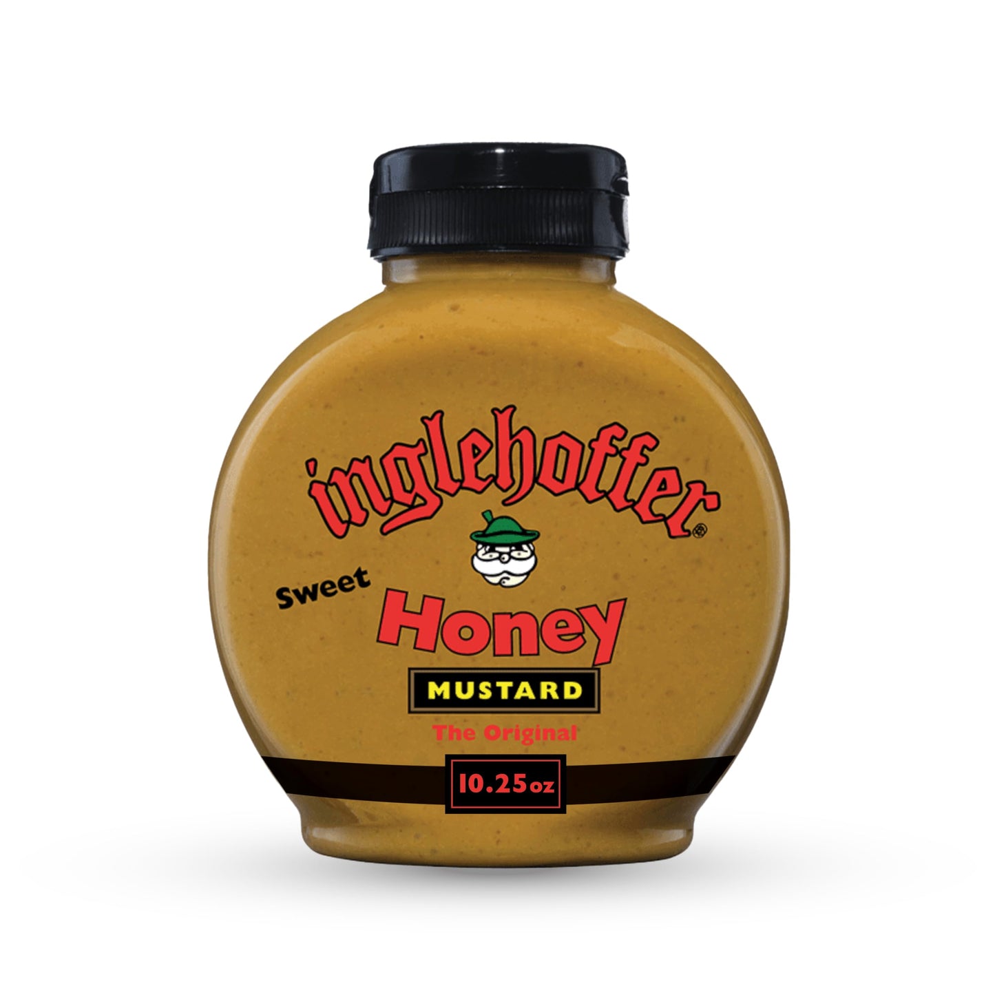 Inglehoffer Original Sweet Honey Mustard 10.25 oz, Tangy-Sweet Mustard Made with Real Honey