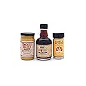 Sweet Heat New England Gift Set - Spicy Hot Pepper - Habanero Maple Pepper Habanero Smokey Maple Mustard and Ghost Pepper Maple Syrup