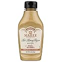 Maille x Mike's Hot Honey Special Edition Savory-Sweet Condiment with a Spicy Kick Hot Honey Dijon Mustard Gluten-Free, Shelf-Stable 9.4oz