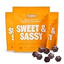 TCHO Sweet & Sassy 66% Dark Chocolate Baking Couverture (3 Bag) | Organic & Fair Trade Certified | Non GMO, Non-Dairy, Vegan, Soy Free (8oz each)