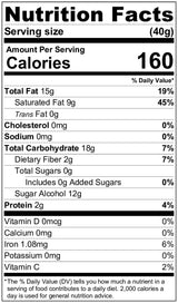 Chocolate Espresso Beans - 24 Oz Tub (Sugar Free Dark Chocolate)