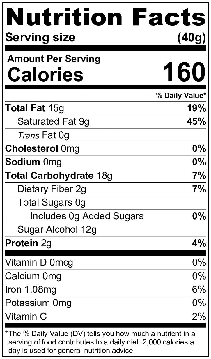 Chocolate Espresso Beans - 24 Oz Tub (Sugar Free Dark Chocolate)
