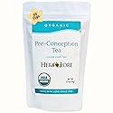 Herb Lore Organic Fertility Tea for Women - 65 Cups - Loose Leaf Pre Conception Tea with Red Raspberry Leaf for Prenatal Support