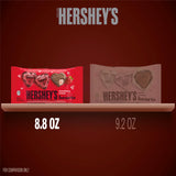 HERSHEY'S Strawberry Creme Flavored Hearts, Valentine's Candy Bag, 8.8 oz