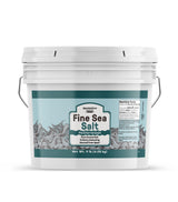 Unpretentious Fine Sea Salt (1 Gallon), Pure Evaporated Mediterranean Sea Salt