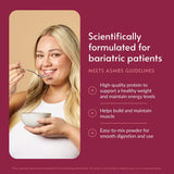 Bariatric Advantage High Protein Meal Replacement Drink Mix, Protein Powder Whey Isolate for Gastric Bypass and Sleeve Gastrectomy Patients, 27g