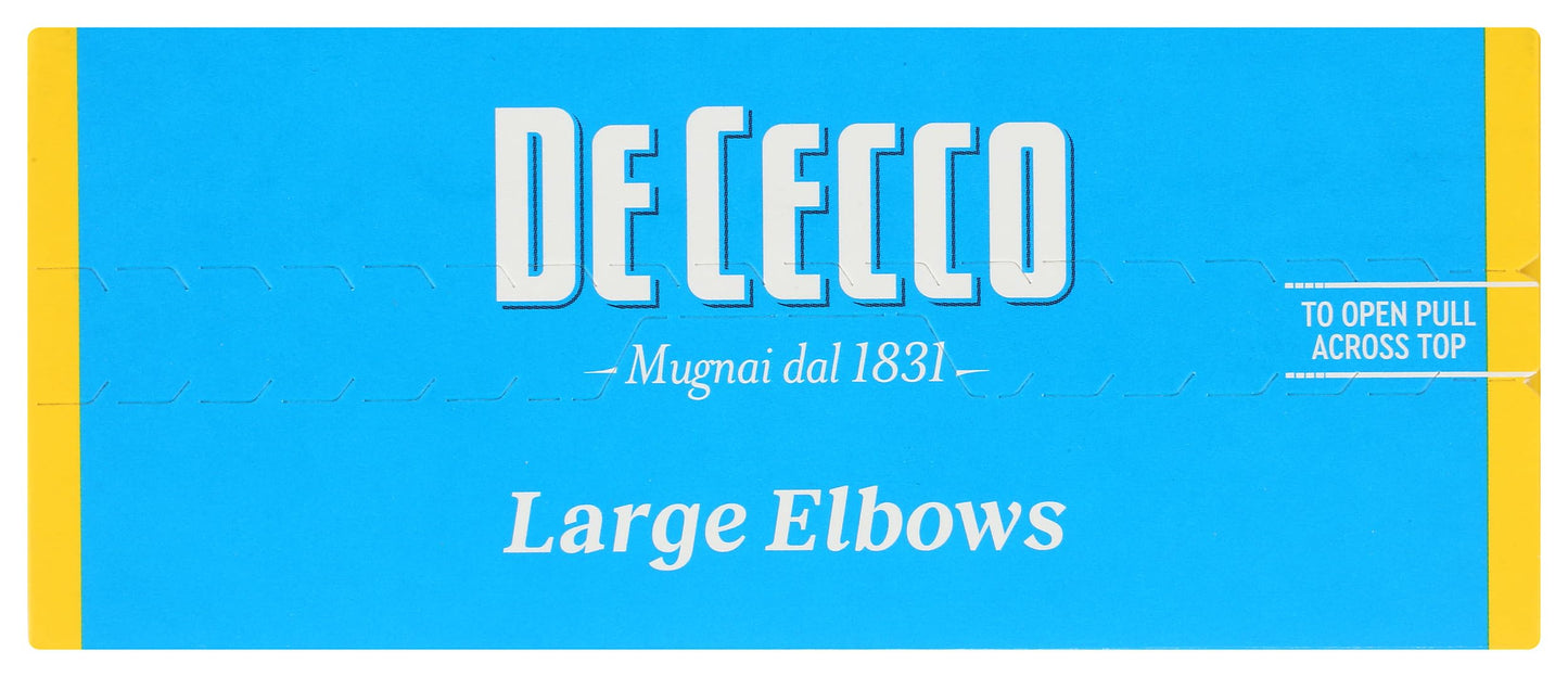 De Cecco Pasta Large Elbow Pasta, 16 OZ