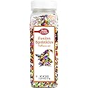 Betty Crocker Fusion Sprinkles Halloween Mix, Spooky Black, Orange, Green & Purple Sprinkles for Decorating Treats, Cookies & Cakes, - 26 oz Bottle