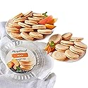 Harry & David Peach Galette Cookie Tub, 24 Cookies, Gourmet Butter Cookies With Peach Filling, All Occasion Gift For Families, Parties, Thank You