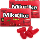 Mike and Ike Cherry Candy, 2 Pack of Candy Boxes 0.78OZ Each, Ideal Mike and Ike Candy for Your Favorite Films, Perfect Candy for Sharing