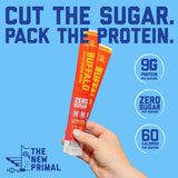 New Primal Meat Sticks Sampler, Grass-Fed Beef, All Natural Chicken, Keto & Gluten Free Healthy Snacks for Adults, Sugar Free Low Carb High Protein