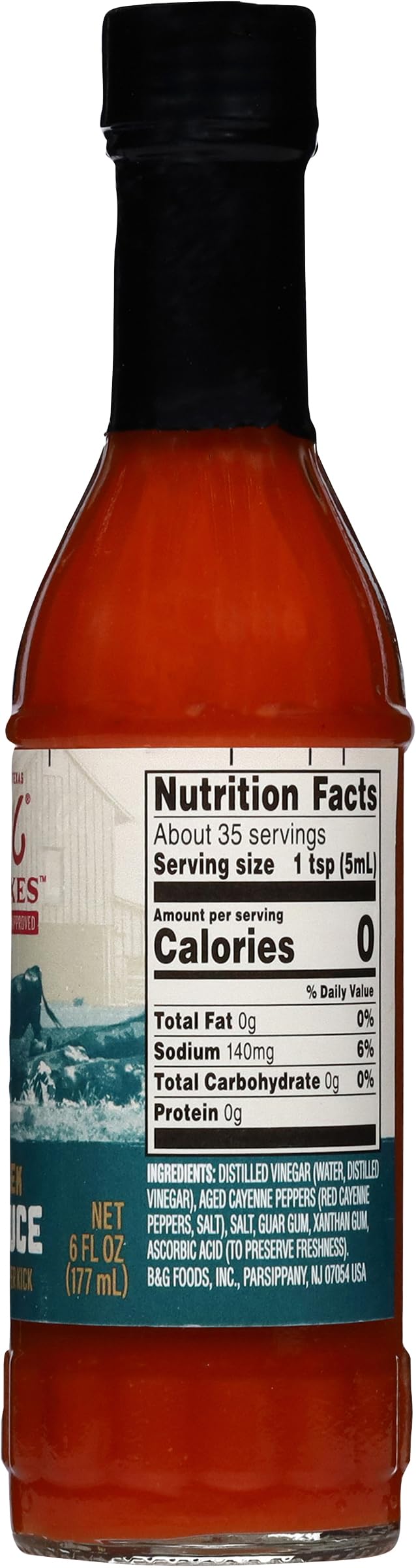 6666 Four Sixes Salt Creek Hot Sauce, 6 Ounce